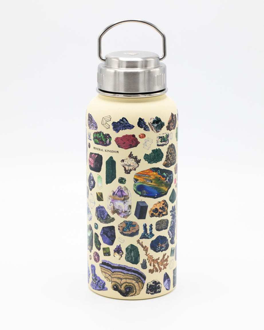 Gems & Minerals 32 oz Stainless Steel Bottle by Cognitive Surplus – Cognitive  Surplus EU