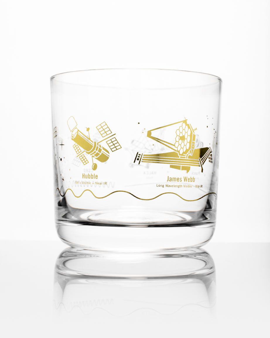 Heartbeat Whiskey Glass - Scotch Glass | Cognitive Surplus Gold