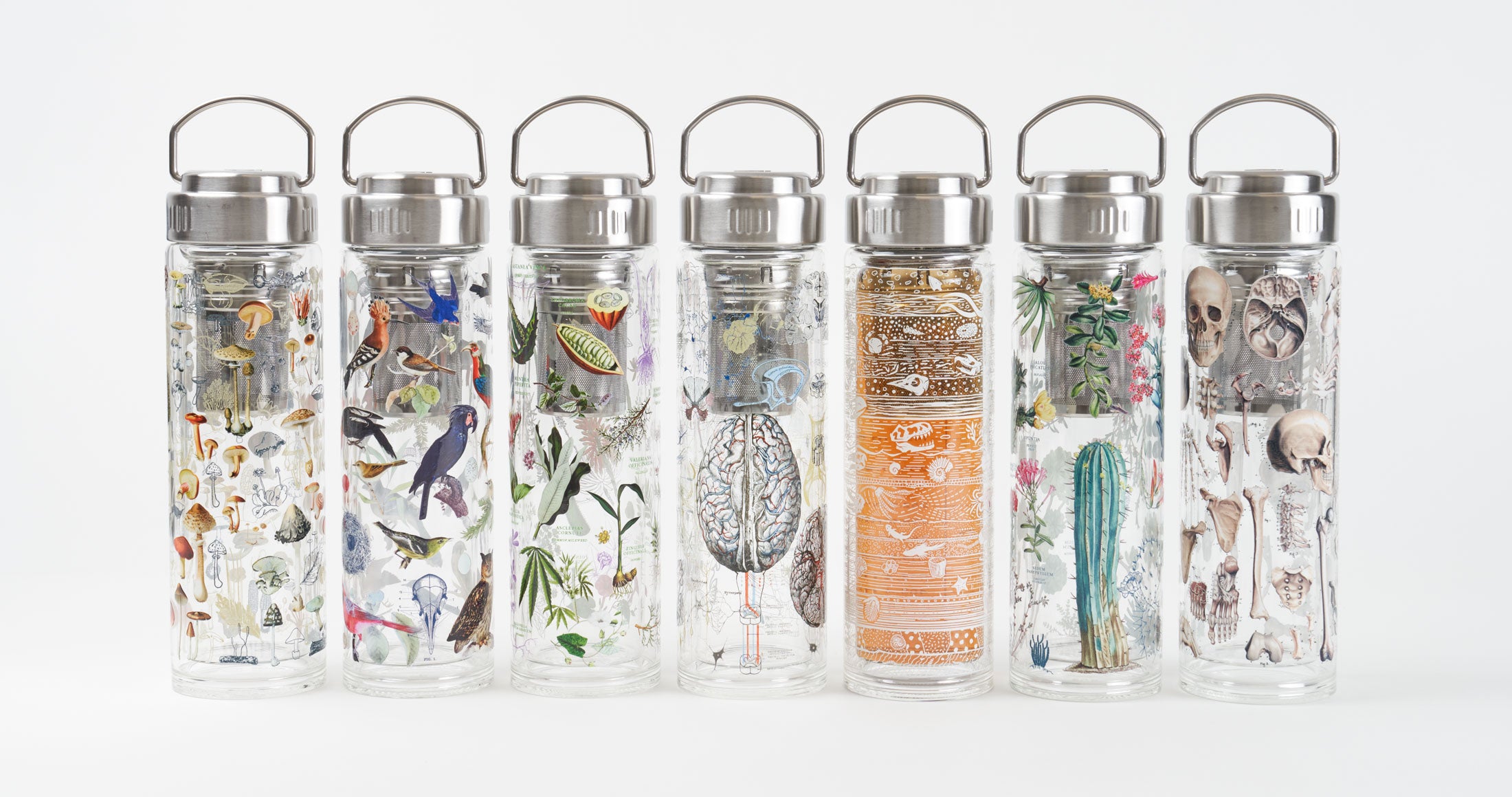 Glass Tea Infuser Bottles