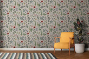 Botanical Pharmacy Wallpaper